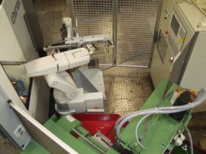Grinding of machine knives with flat bevel grinding machine BG/DA
