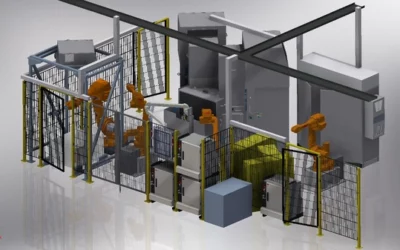 Sistema robotizado de recogida de contenedores