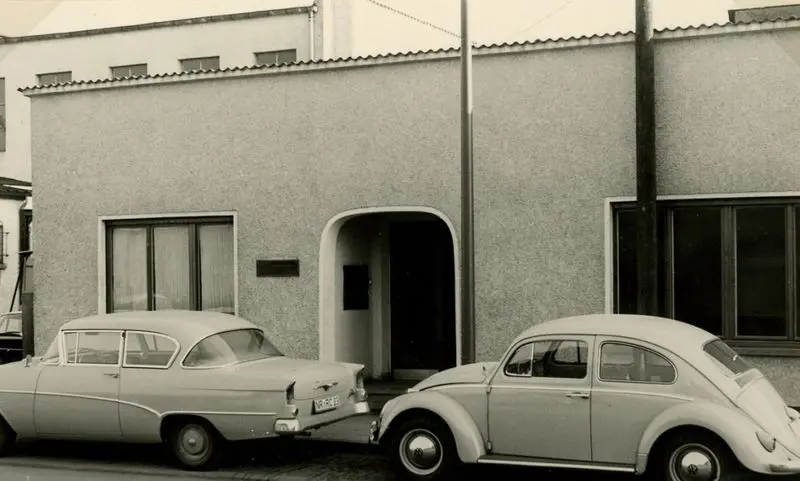 Entrance to the old Hauschild factory building