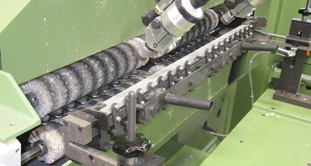 DWP series double shaft polishing machine