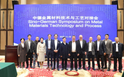 Chinesisch-Deutsches Symposium über Metall-Technologien und -Bearbeitung