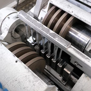 Machine de meulage pour feuillard en acier - Série BSM3000/D pour usinage double face