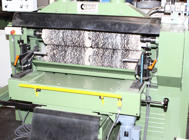 Double shaft polishing machine DWP/2M
