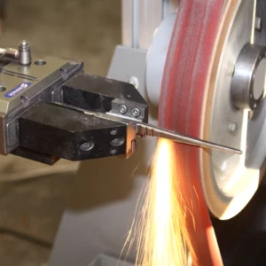 Robot system for all-round processing of surgical forceps