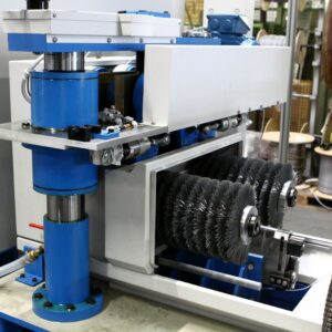 Steel strip grinding machine - BSM3000/SP series for brushing and deburring
