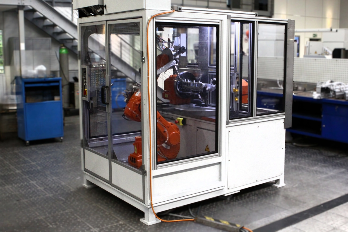 Robotic system – RSP/5F/3R series for deburring and milling die-cast parts - Image 5