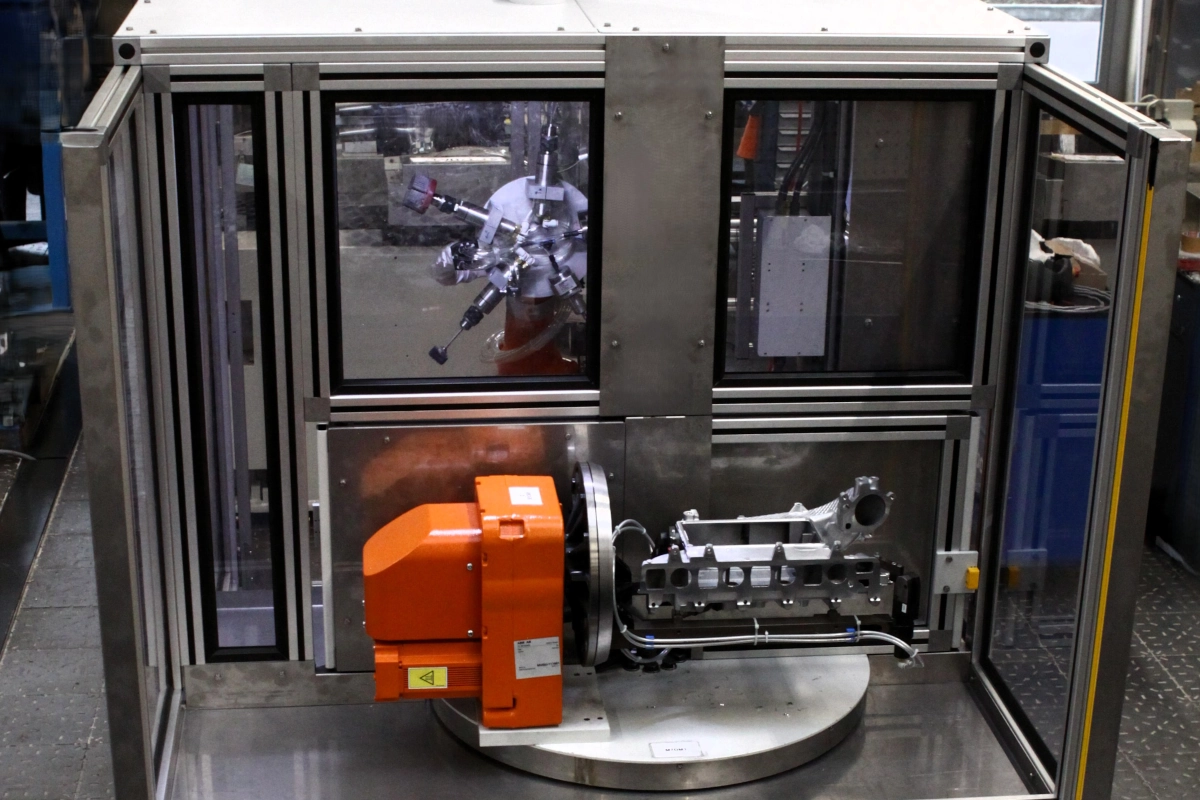 Robotic system – RSP/5F/3R series for deburring and milling die-cast parts - Image 6