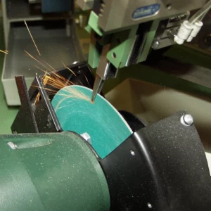 Grinding and sharpening manicure tweezers