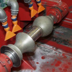 Diamond-coated dressing roll for peripheral grinding machines WSM2