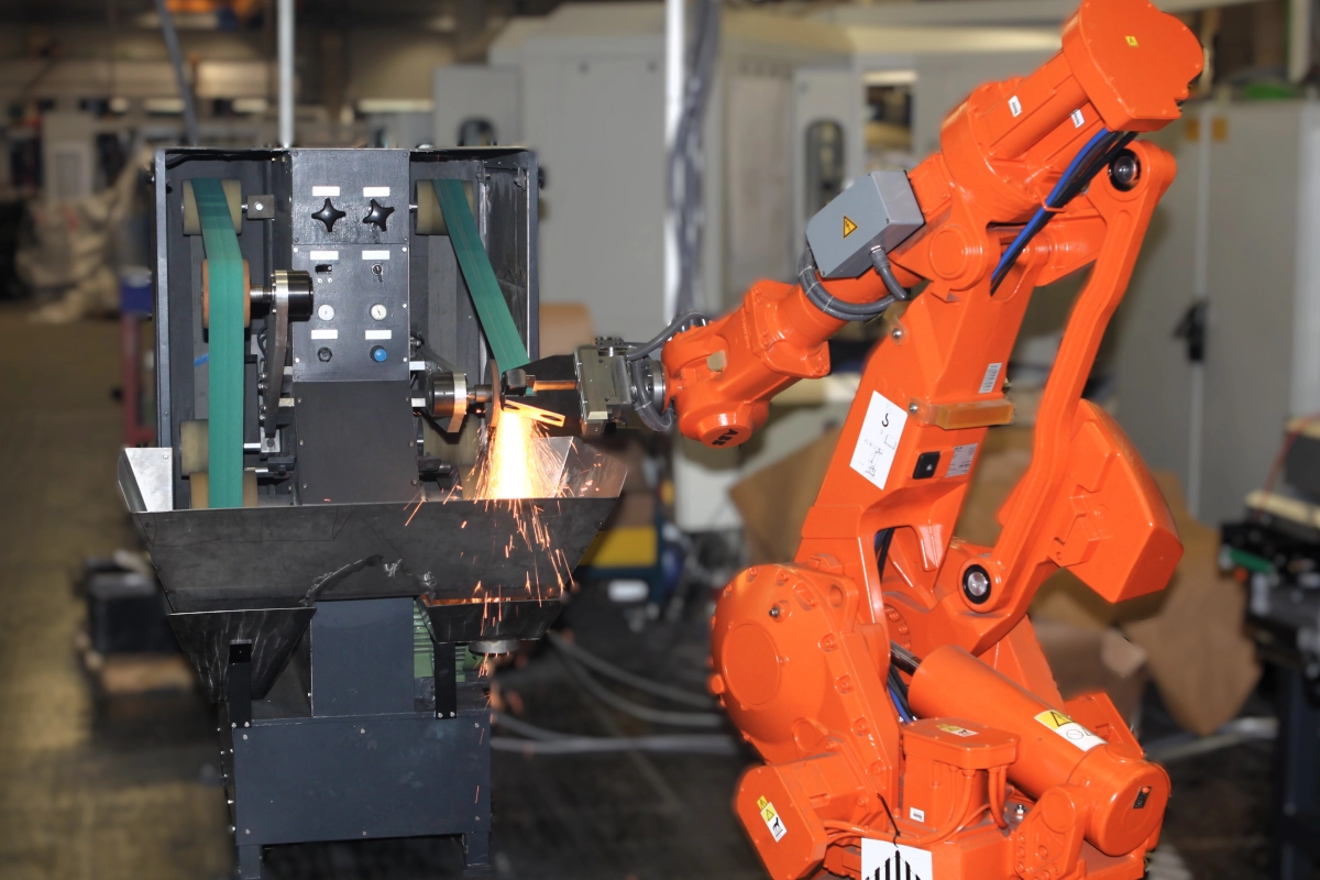 Robotersystem – Baureihe RSP/2B zum Schleifen von Hammerköpfen – Bild 2