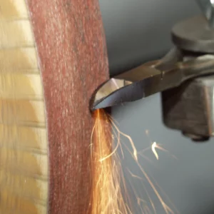 Robot system for grinding nail nippers