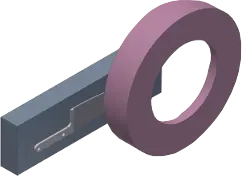 Face grinding machine