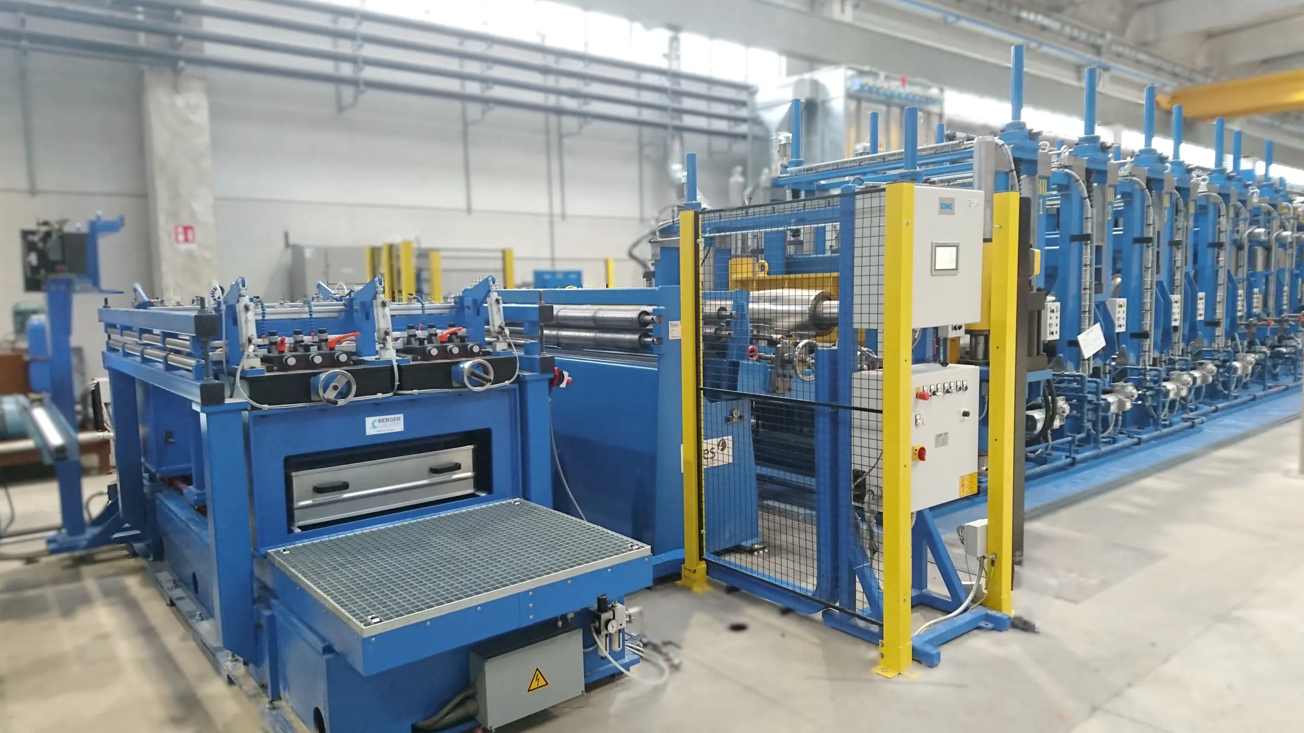 Integration in pipe welding lines
